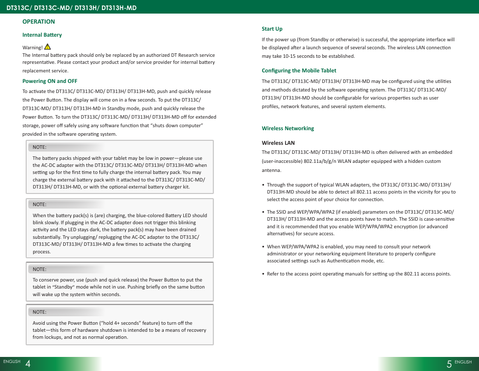 WebDT DT313C/ DT313H User Manual | Page 3 / 4