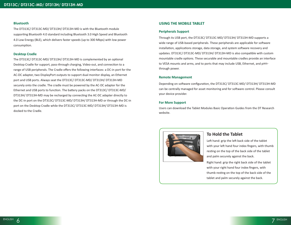 WebDT DT313C/ DT313H User Manual | Page 4 / 4