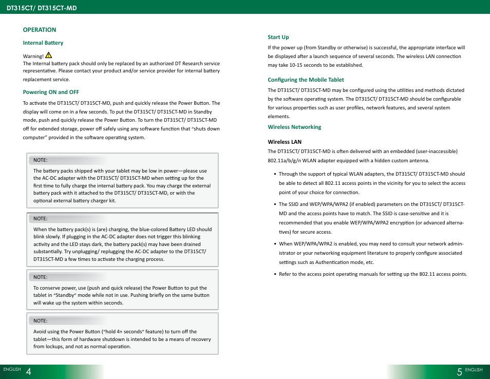 WebDT DT315CT User Manual | Page 3 / 4