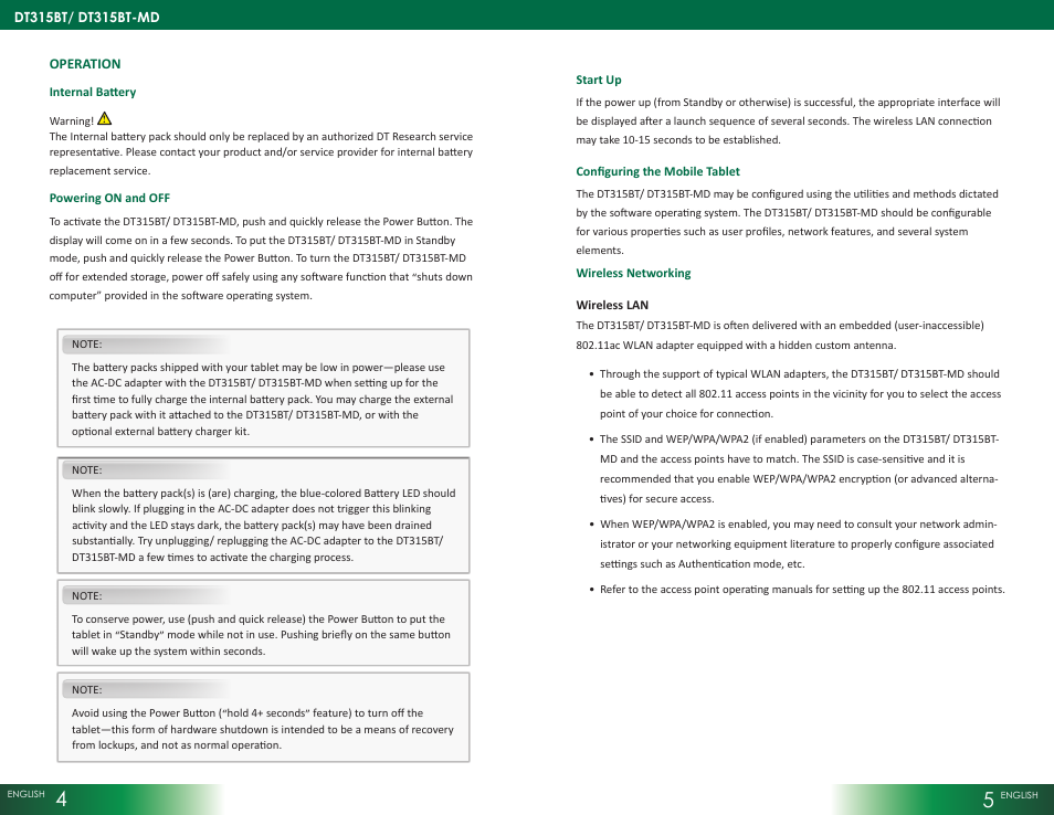 WebDT DT315BT User Manual | Page 3 / 4