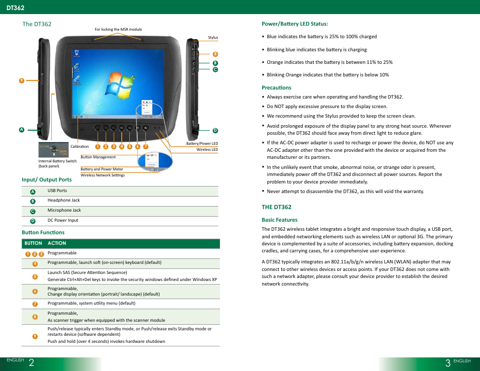 WebDT DT362 User Manual | Page 2 / 4