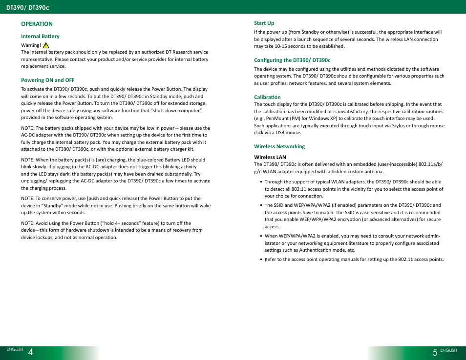 WebDT DT390 User Manual | Page 3 / 4