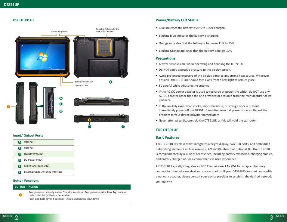 WebDT DT391UF User Manual | Page 2 / 4