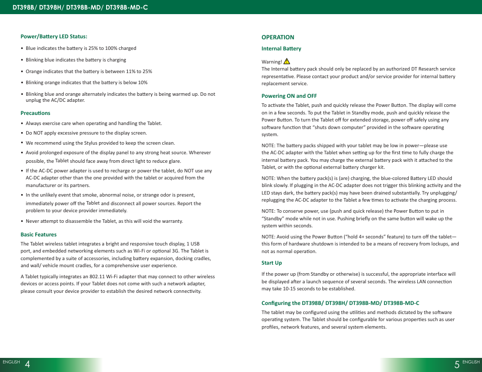 WebDT DT398C/ DT398B (Win7/ WES7) User Manual | Page 3 / 4