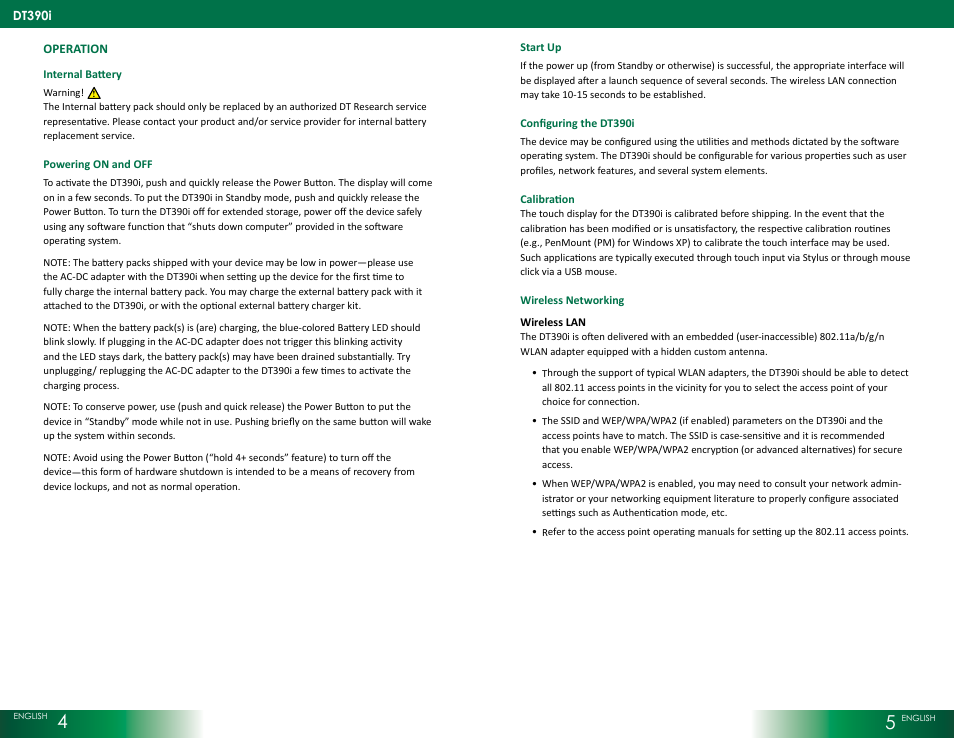 WebDT DT390i (XPE/ XPPro) User Manual | Page 3 / 4