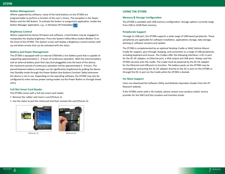 WebDT DT390i (XPE/ XPPro) User Manual | Page 4 / 4