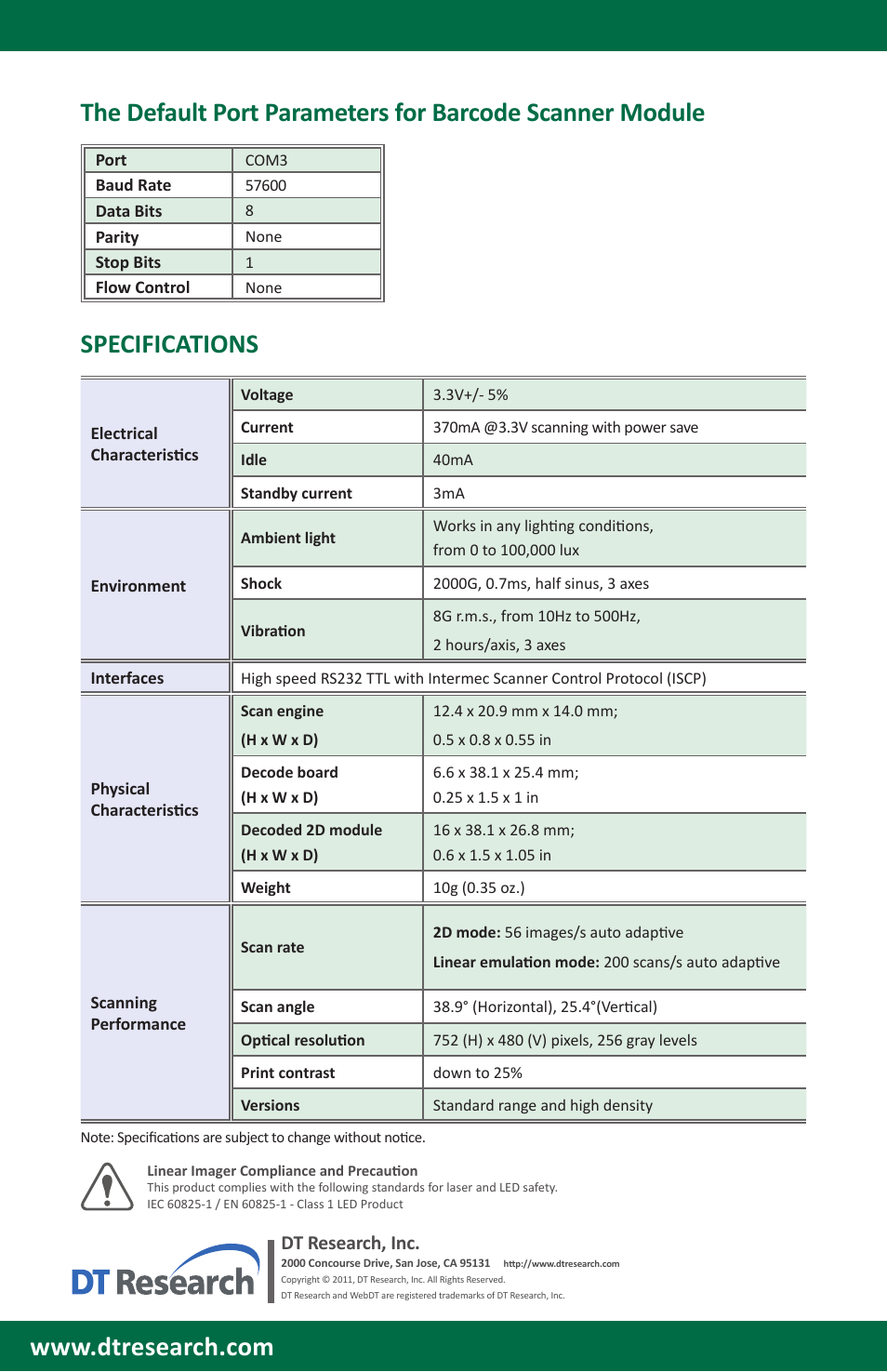 WebDT DT312/ DT362 Modules BOG (XPE/ XPPro) User Manual | Page 2 / 6