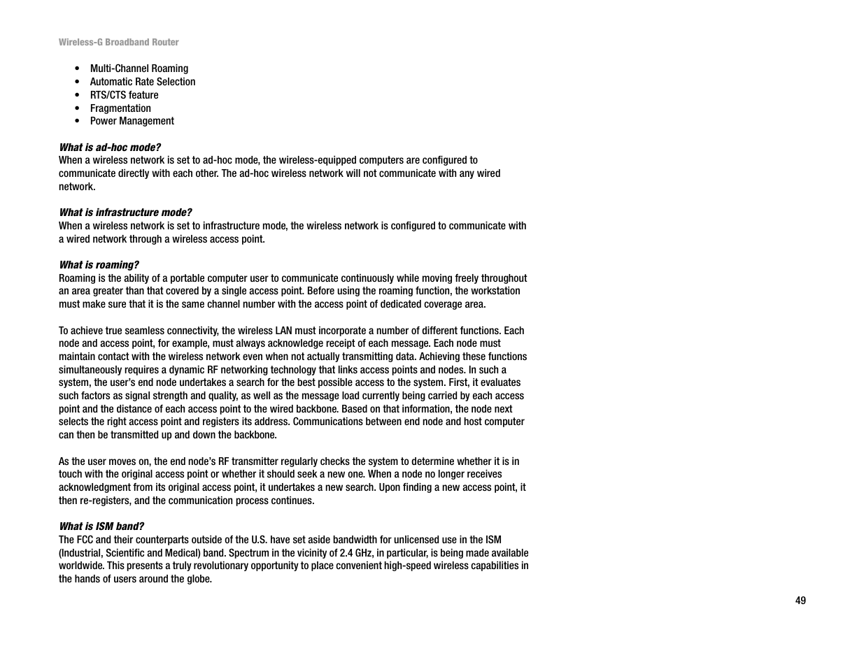 Linksys WRT54G User Manual | Page 58 / 85