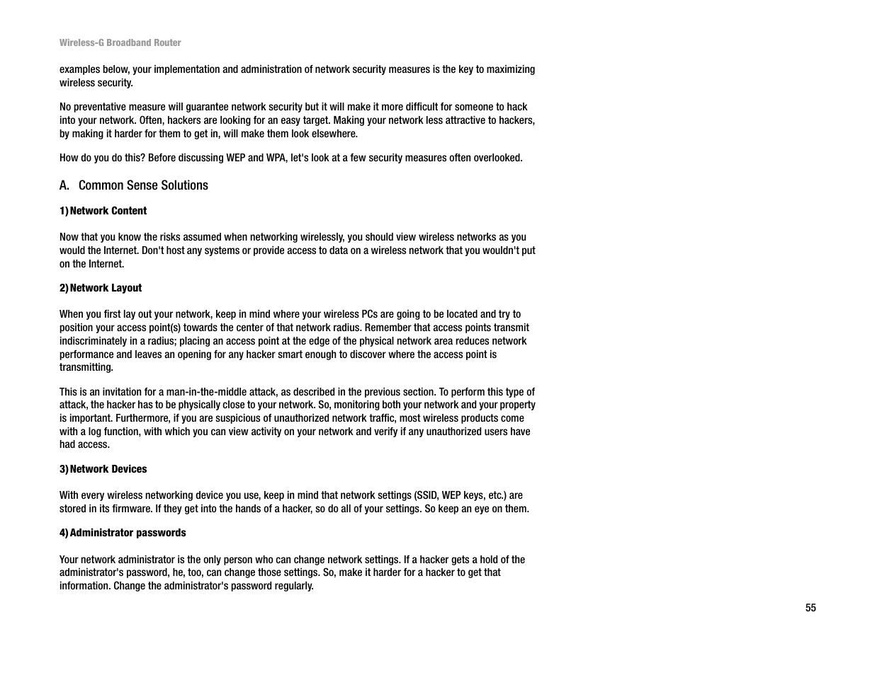 Linksys WRT54G User Manual | Page 64 / 85