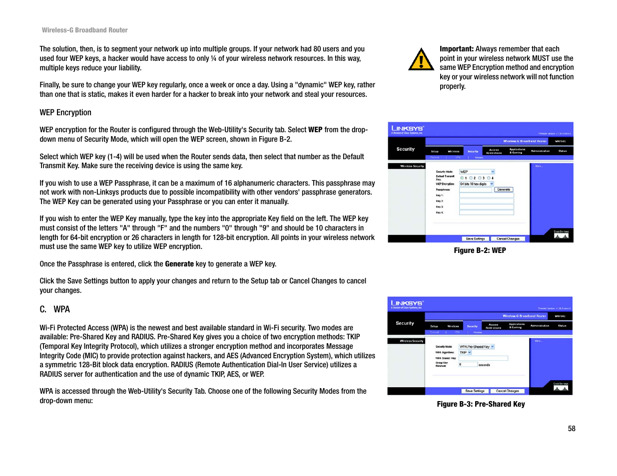 Linksys WRT54G User Manual | Page 67 / 85