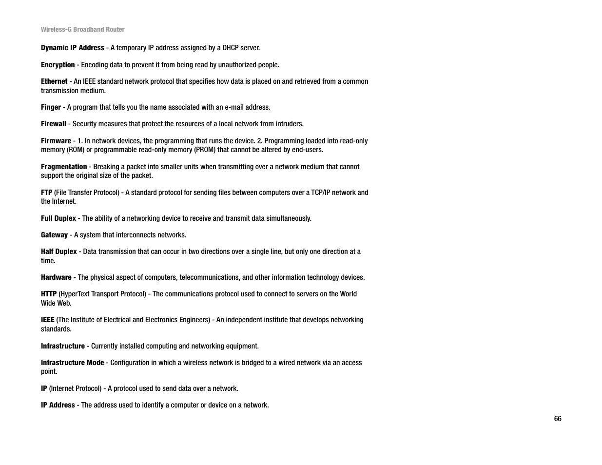 Linksys WRT54G User Manual | Page 75 / 85