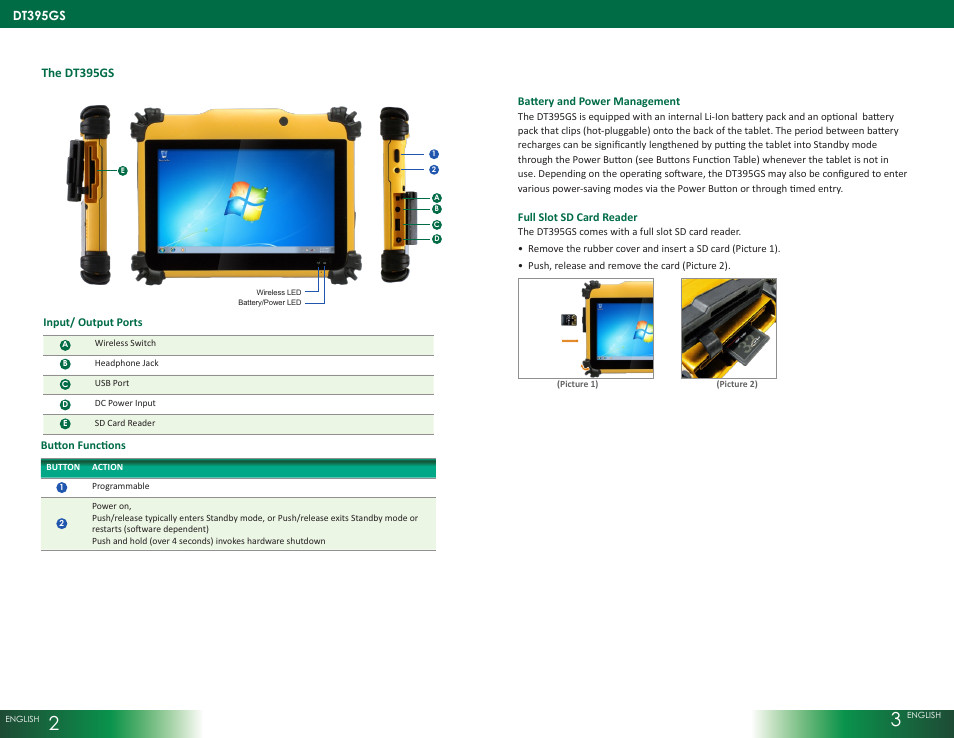 WebDT DT395GS User Manual | Page 2 / 4