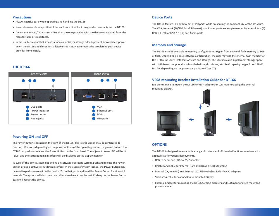 WebDT DT166 User Manual | Page 2 / 2