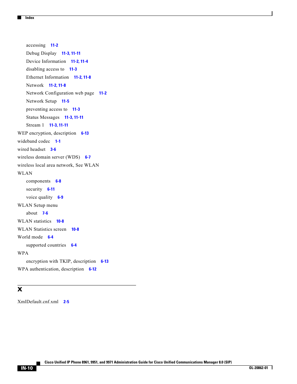 Cisco 9951 User Manual | Page 10 / 10