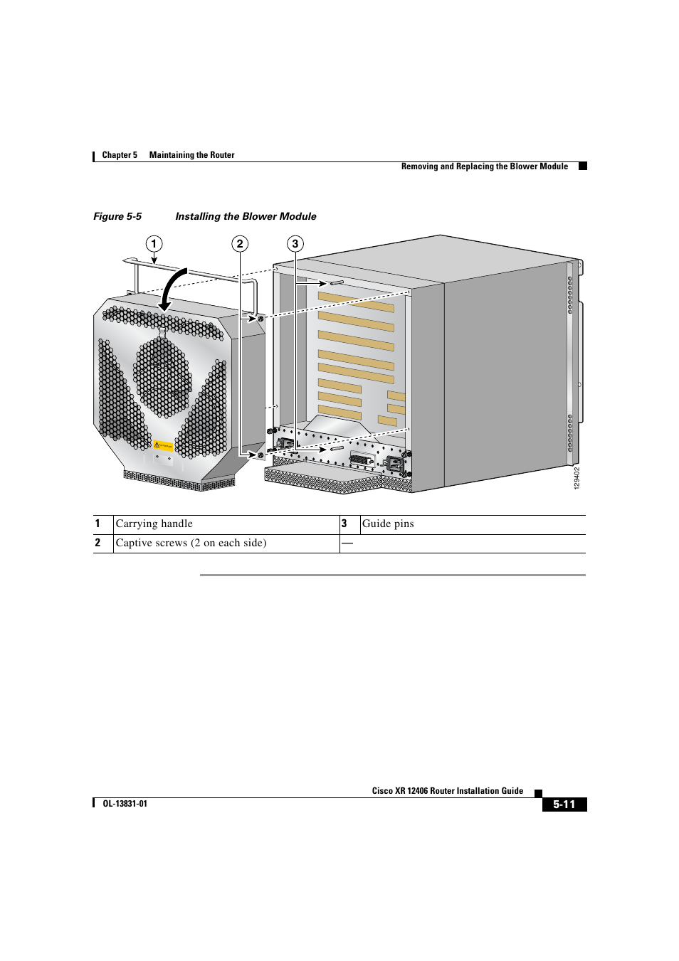 Figure 5-5 | Cisco XR 12406 User Manual | Page 175 / 252