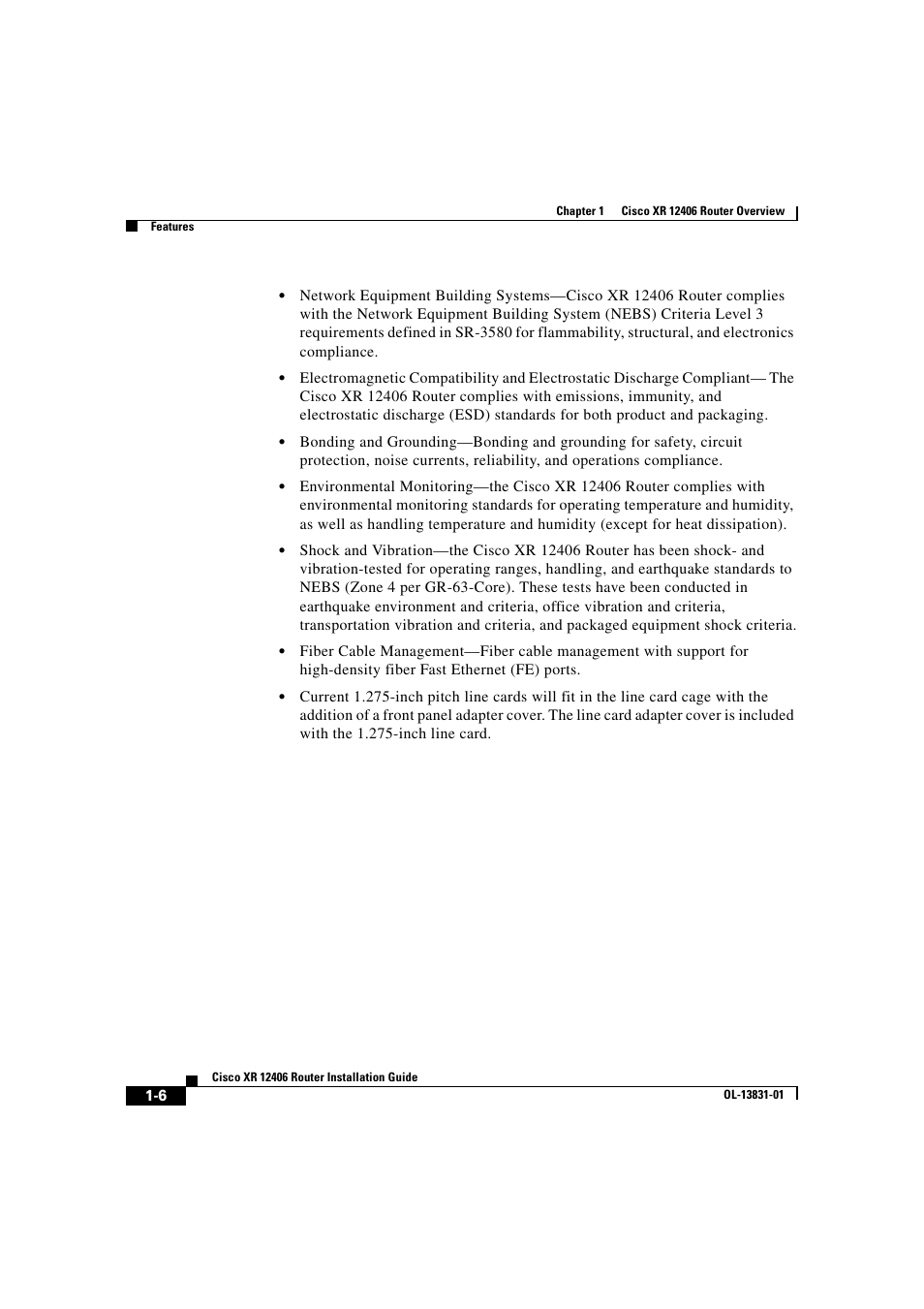 Cisco XR 12406 User Manual | Page 22 / 252