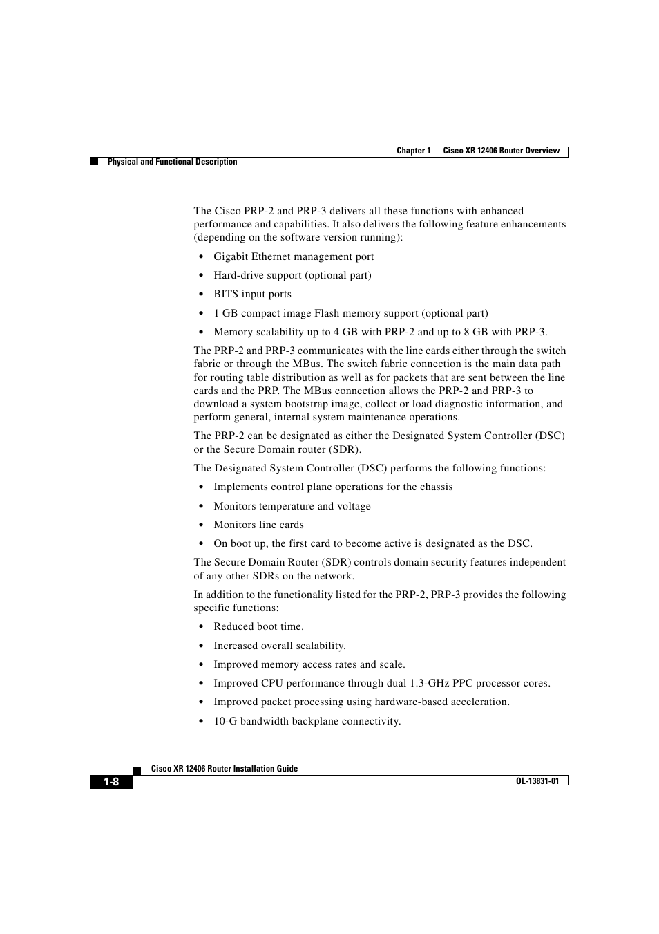 Cisco XR 12406 User Manual | Page 24 / 252