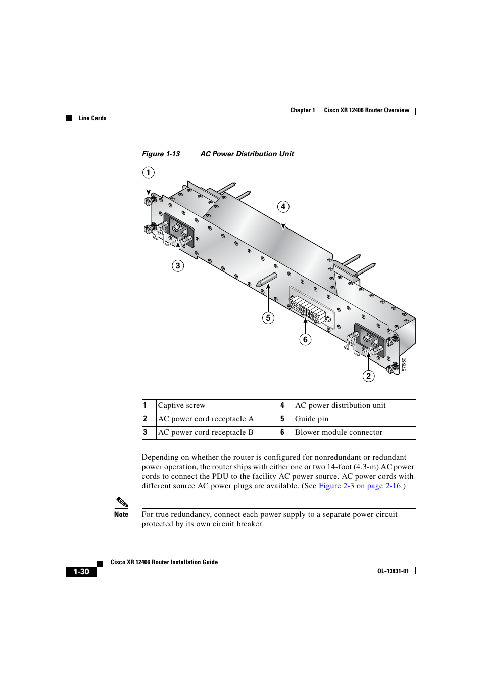 Cisco XR 12406 User Manual | Page 46 / 252