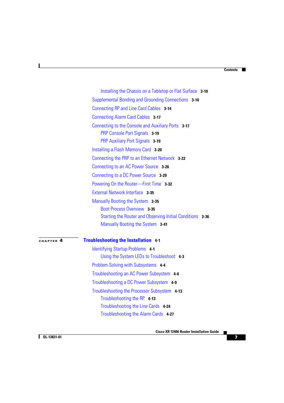 Cisco XR 12406 User Manual | Page 7 / 252