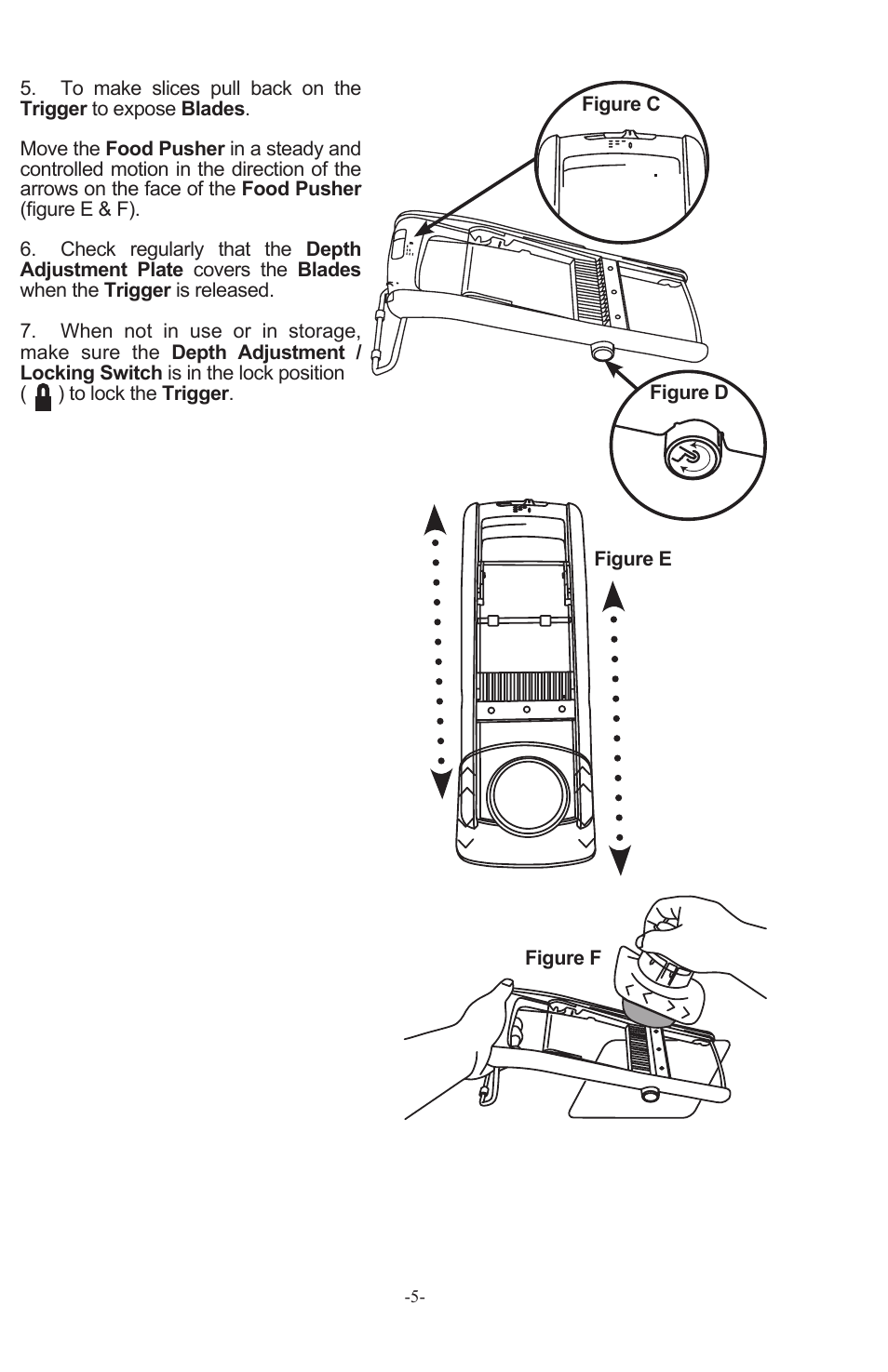 Weston Safe Slice Mandoline User Manual | Page 5 / 24