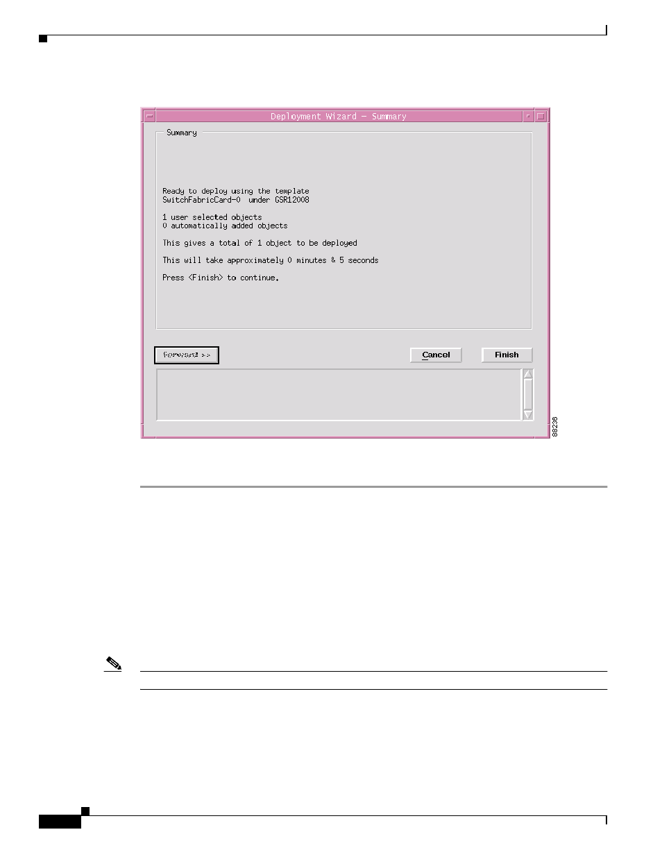 Pre-deployment, Pre-deployment” section | Cisco 12000/10700 V3.1.1 User Manual | Page 112 / 602