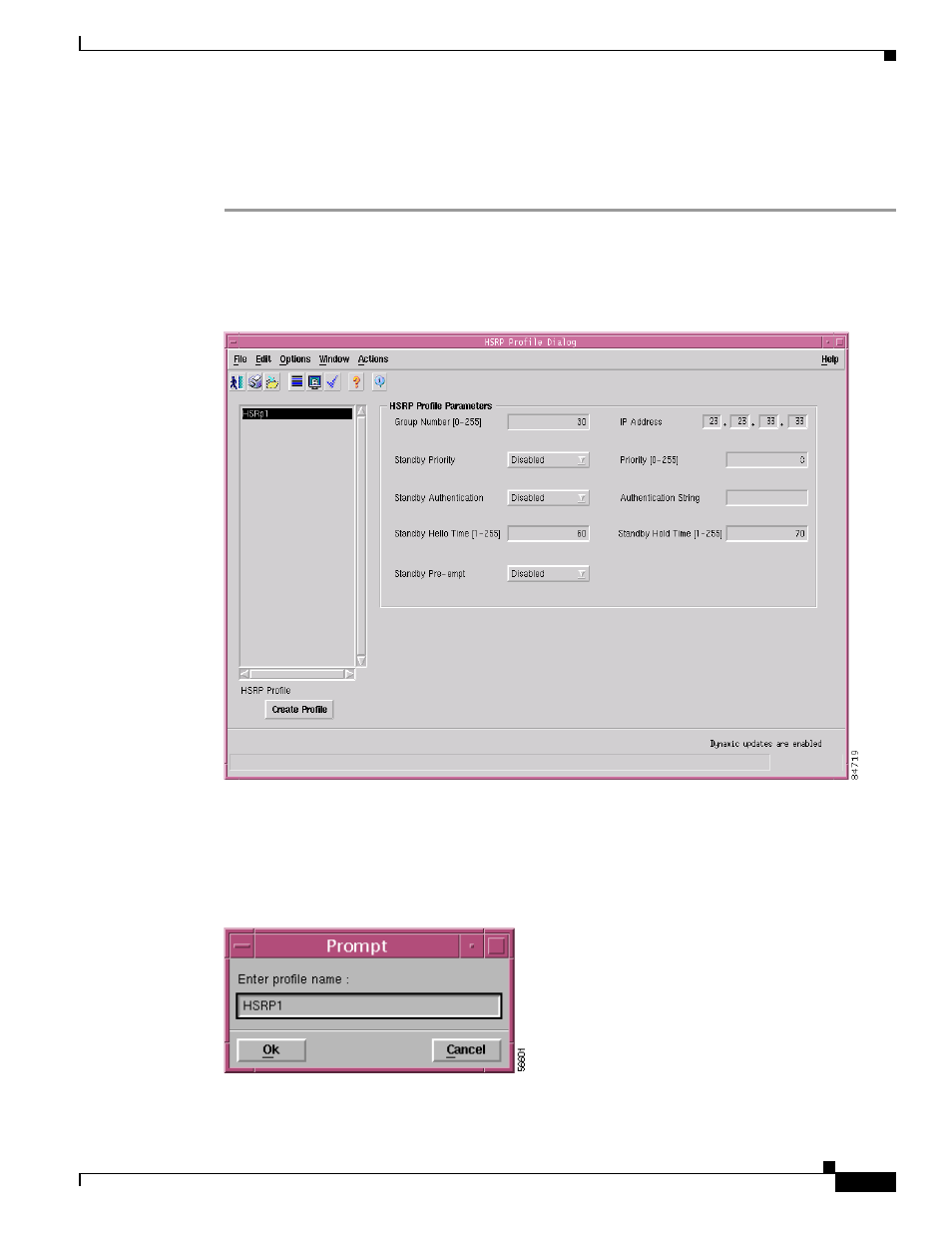 Creating an hsrp profile | Cisco 12000/10700 V3.1.1 User Manual | Page 189 / 602