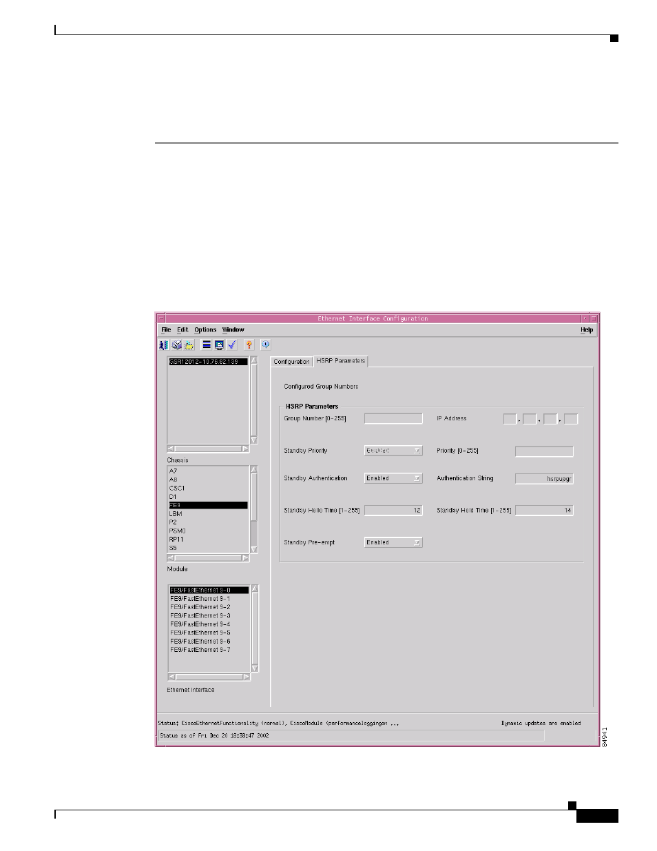 Configuring an ethernet interface | Cisco 12000/10700 V3.1.1 User Manual | Page 213 / 602