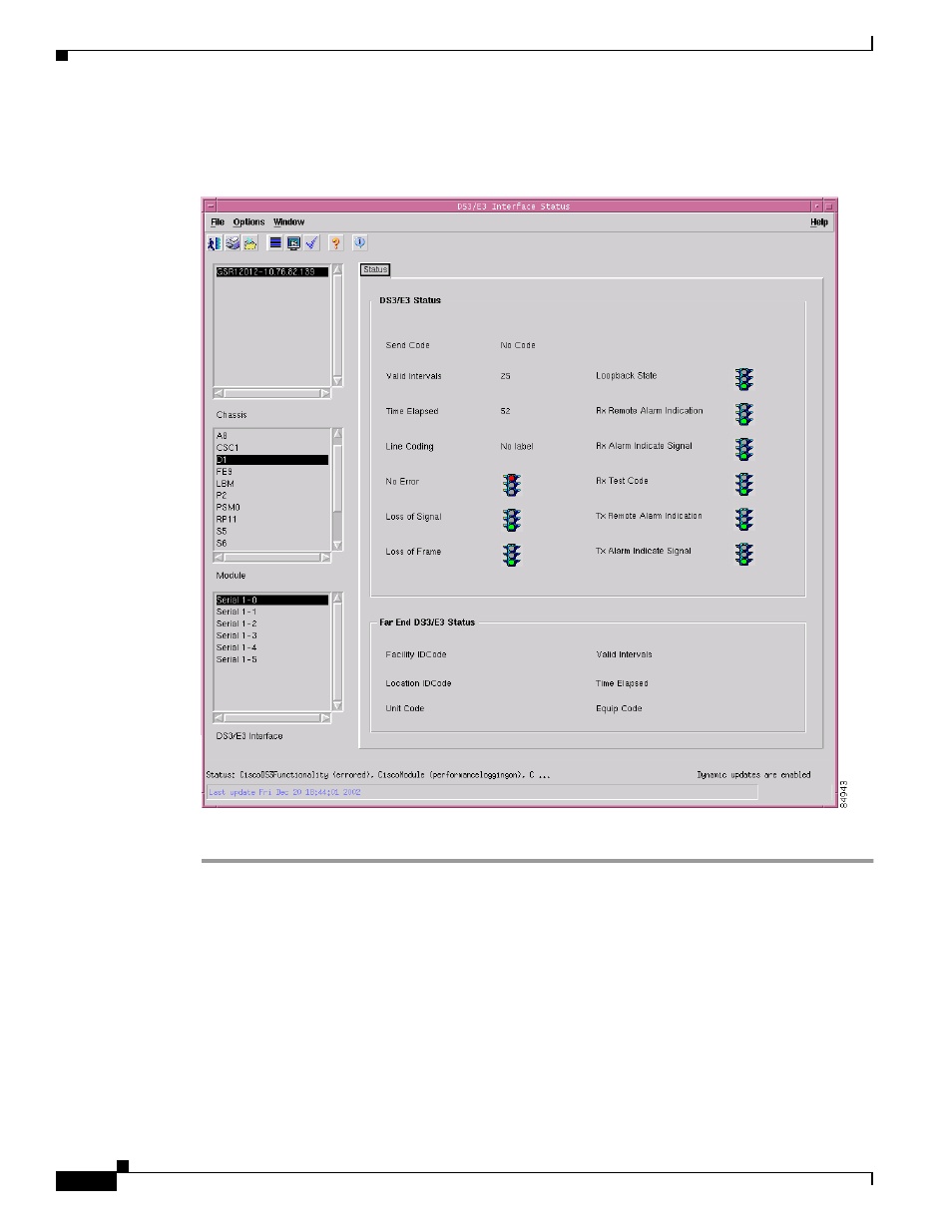 Status tab | Cisco 12000/10700 V3.1.1 User Manual | Page 240 / 602