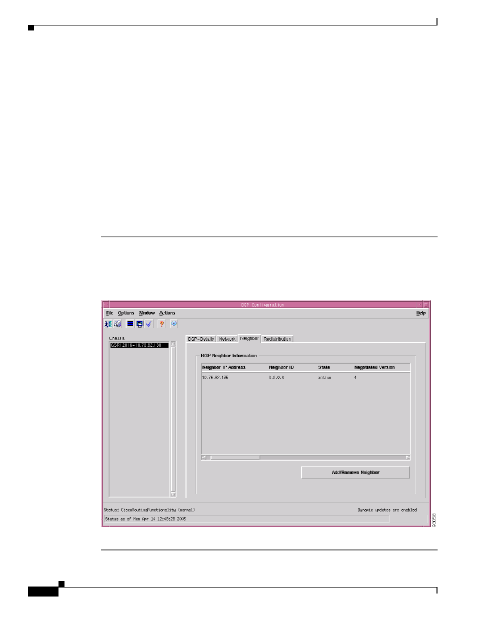 Action | Cisco 12000/10700 V3.1.1 User Manual | Page 402 / 602