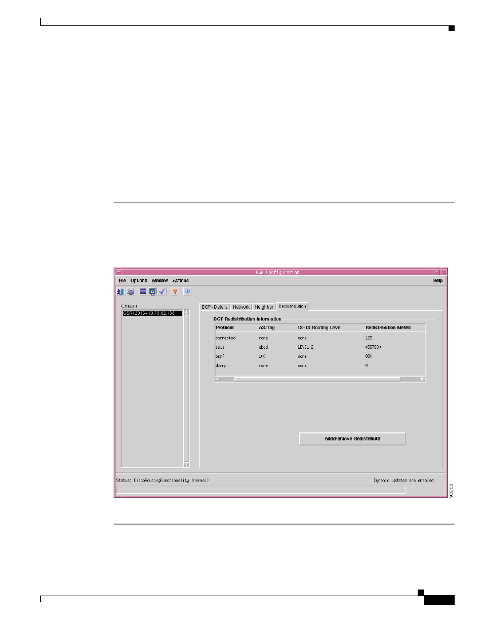 Action | Cisco 12000/10700 V3.1.1 User Manual | Page 405 / 602