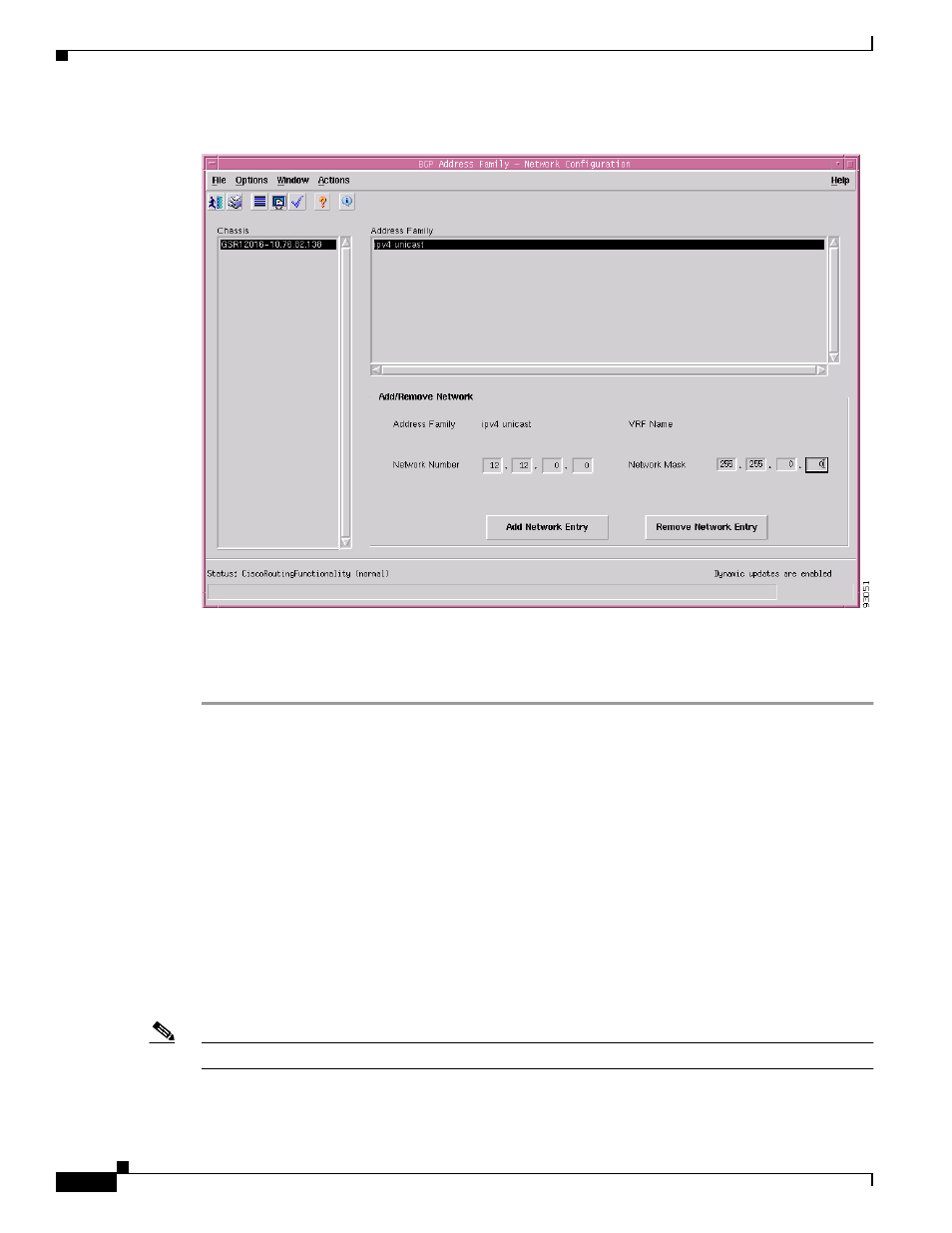 Add/remove network | Cisco 12000/10700 V3.1.1 User Manual | Page 424 / 602