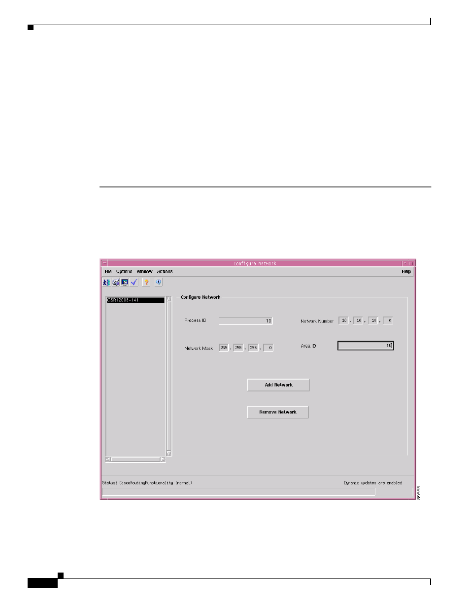 Configuring a network | Cisco 12000/10700 V3.1.1 User Manual | Page 442 / 602