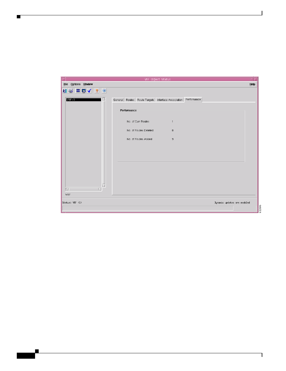 Performance tab | Cisco 12000/10700 V3.1.1 User Manual | Page 534 / 602