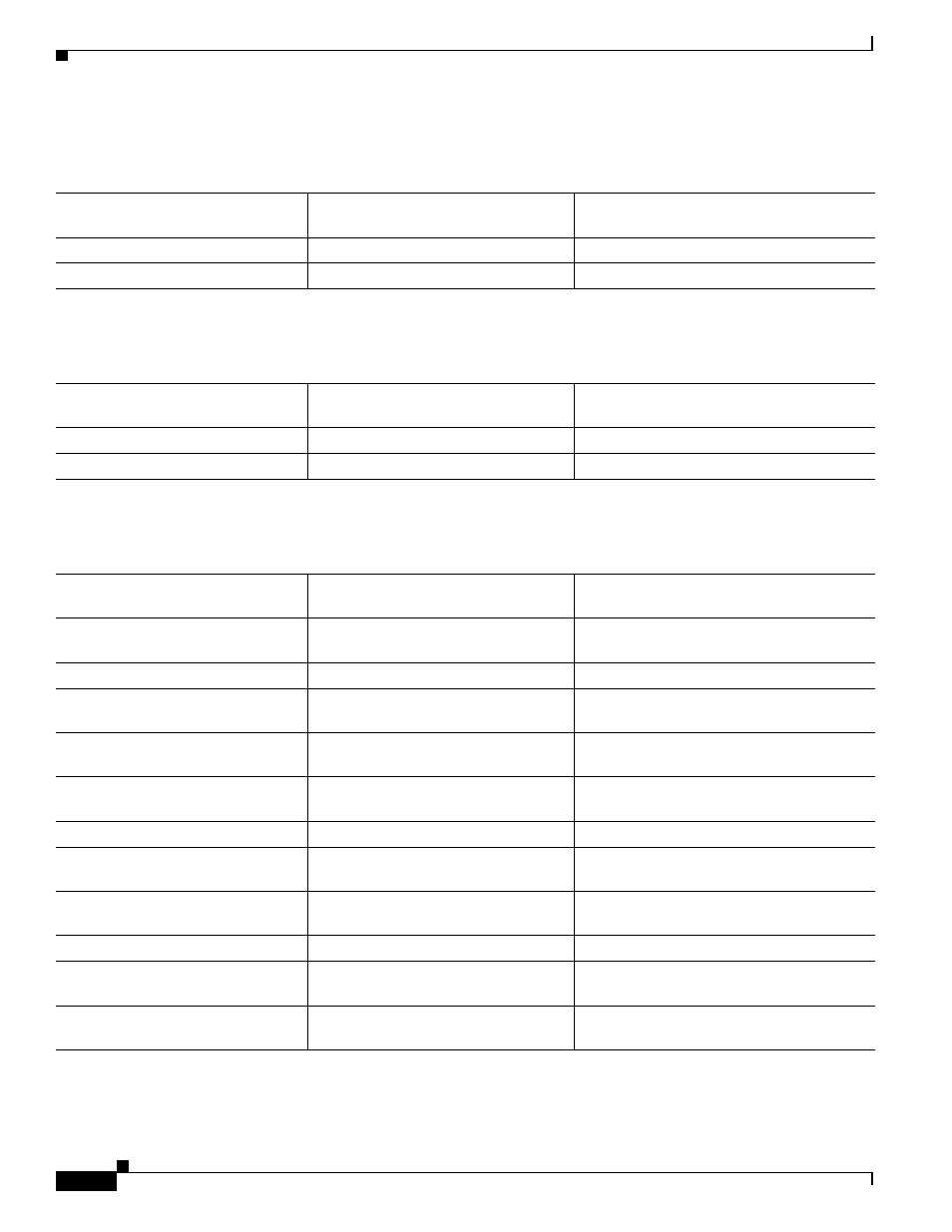 Table 3-7 | Cisco 12000/10700 V3.1.1 User Manual | Page 96 / 602