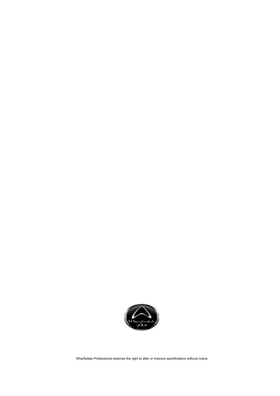 Wharfedale Pro EZ-BAG User Manual | Page 20 / 20