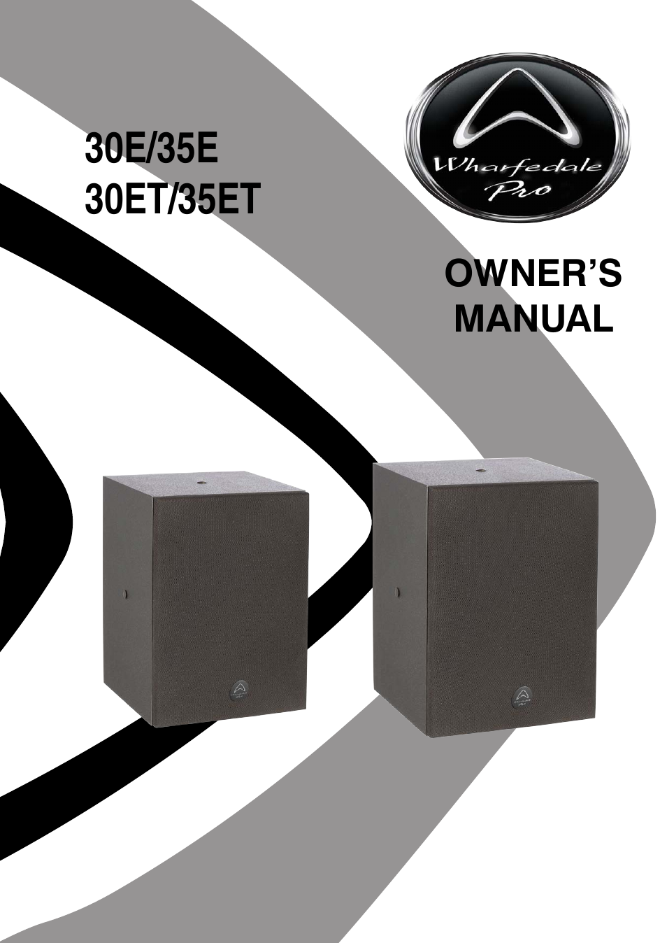 Wharfedale Pro Programme 35ET User Manual | 14 pages