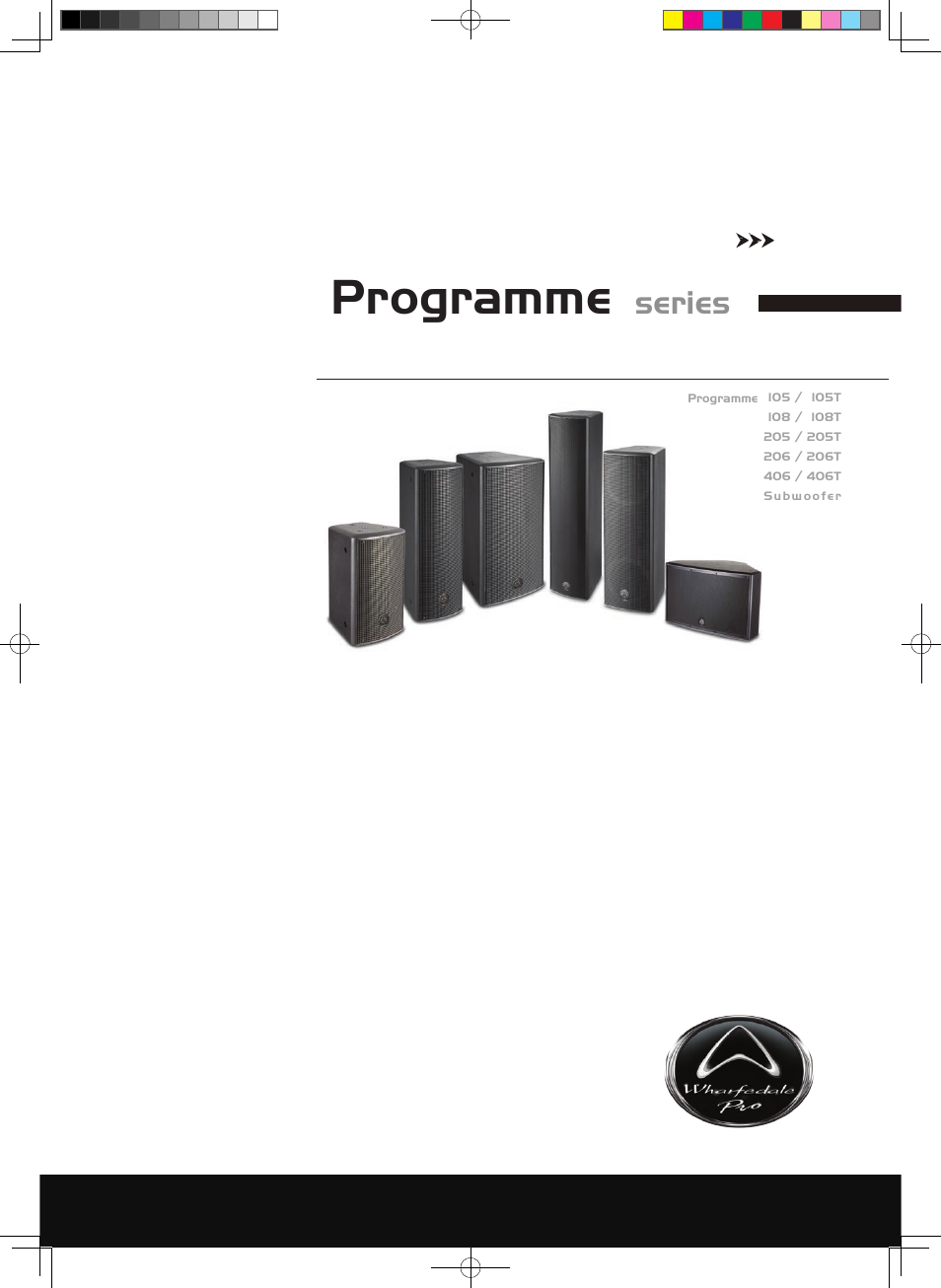 Wharfedale Pro Programme Sub User Manual | 22 pages