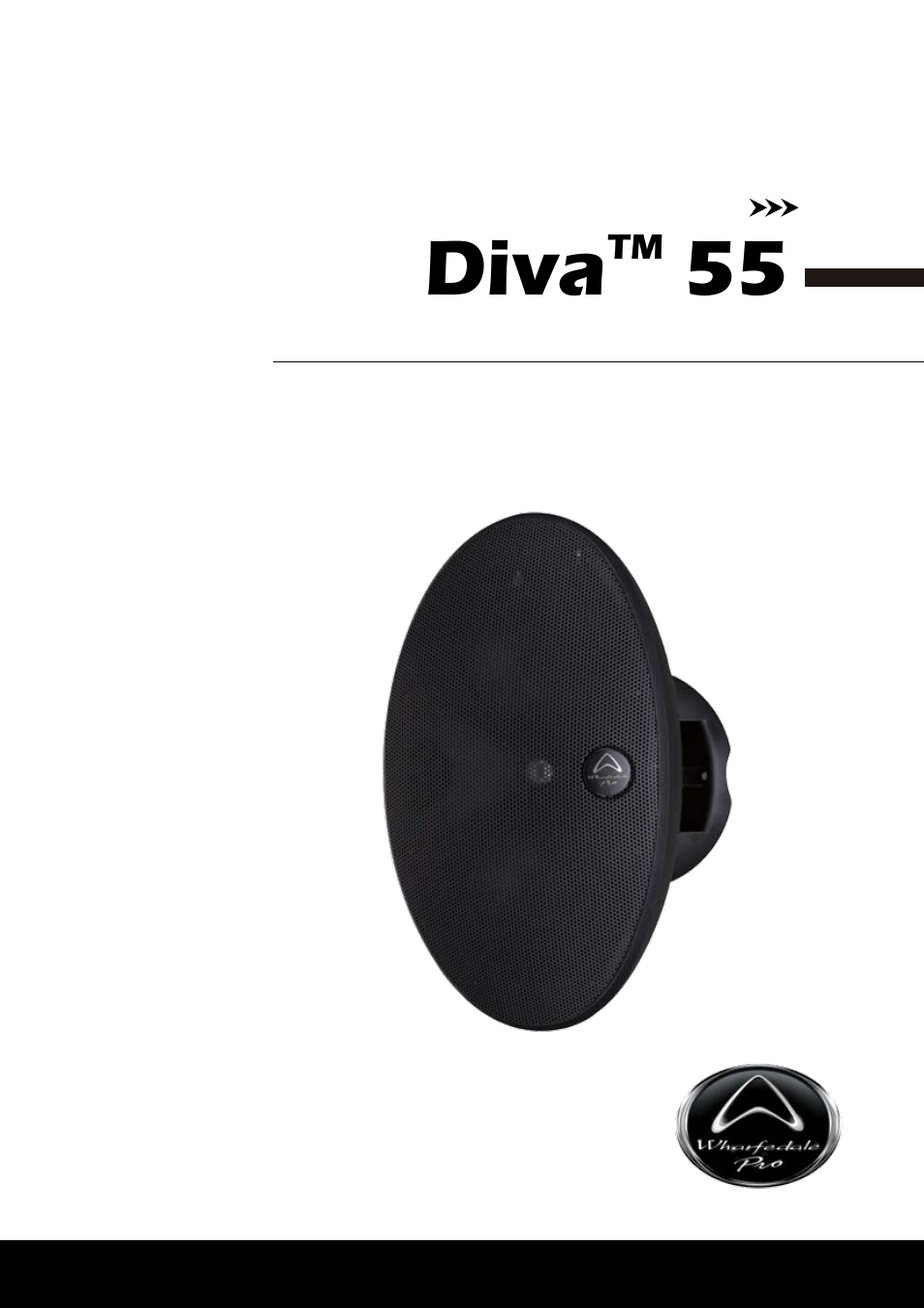 Wharfedale Pro Diva 55 User Manual | 12 pages