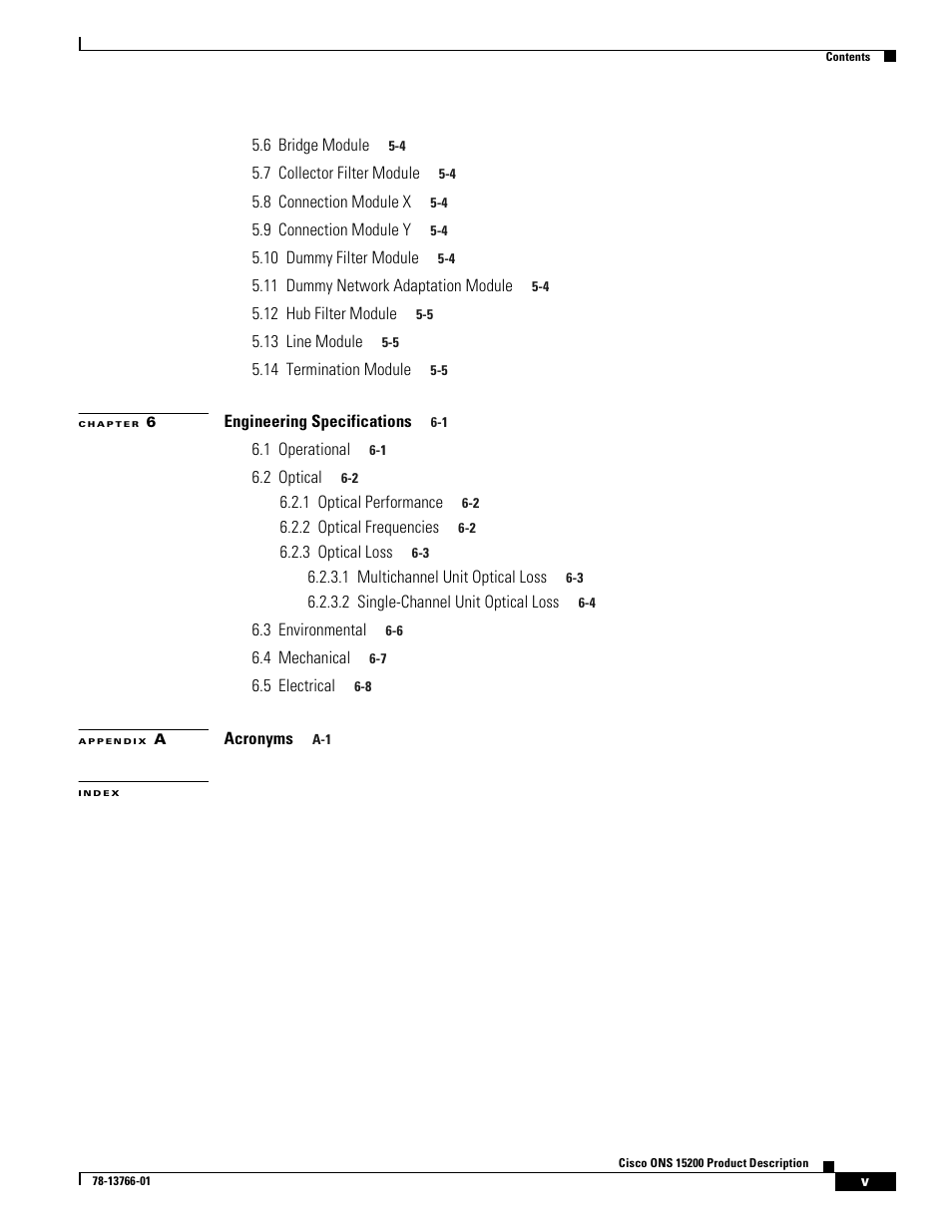 Cisco ONS 15200 User Manual | Page 5 / 74