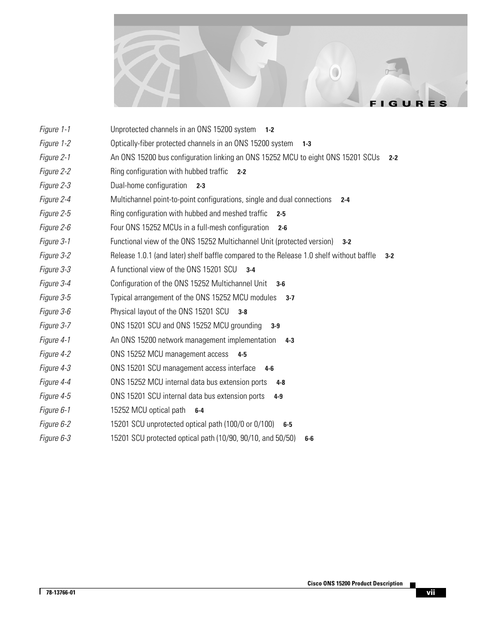 Cisco ONS 15200 User Manual | Page 7 / 74