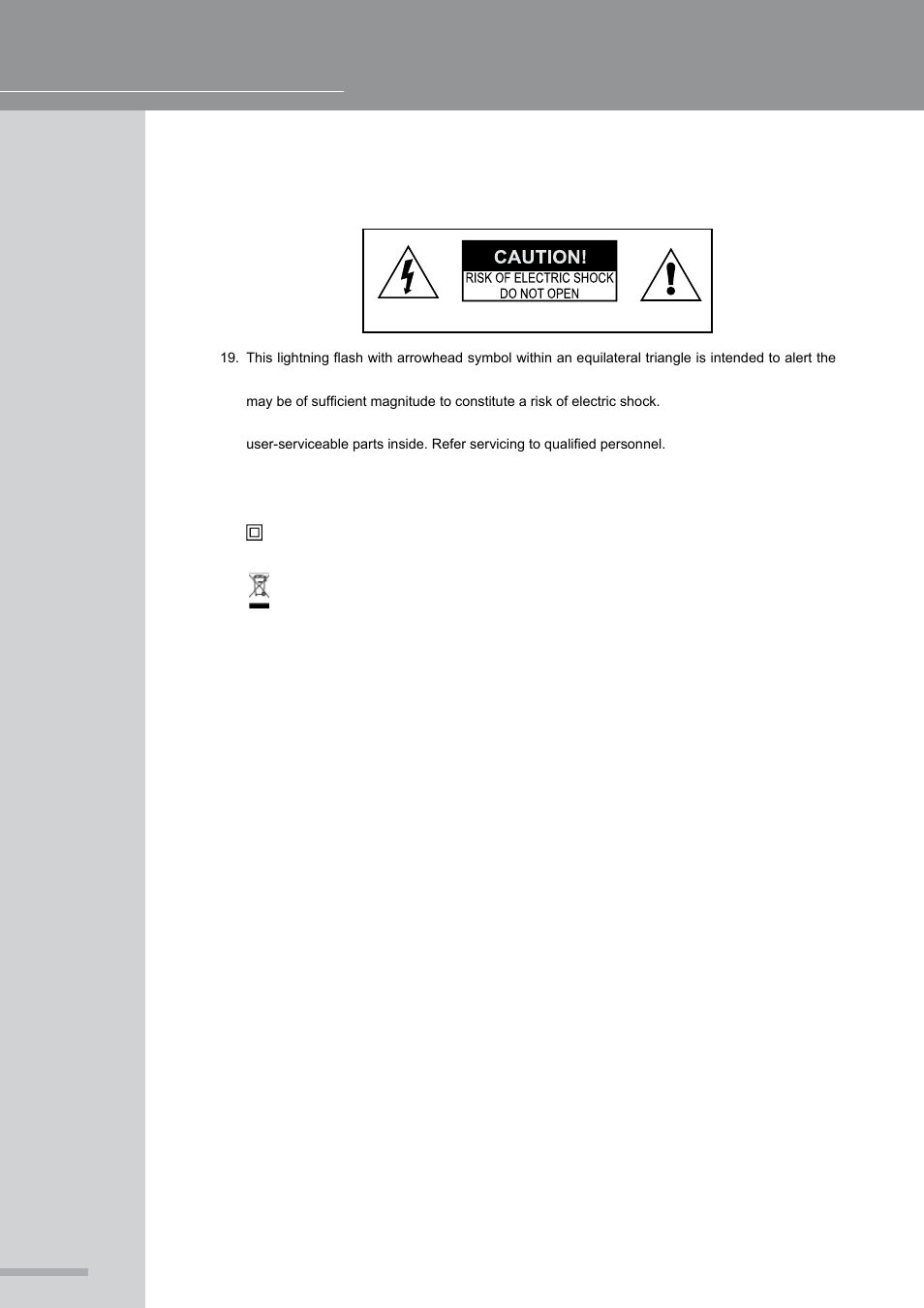 Operating manual and user guide | Wharfedale Pro Connect 1202FX/USB User Manual | Page 4 / 20