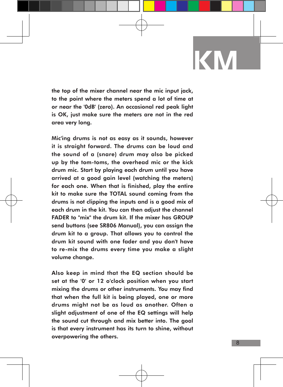 Wharfedale Pro KMD7 User Manual | Page 11 / 14