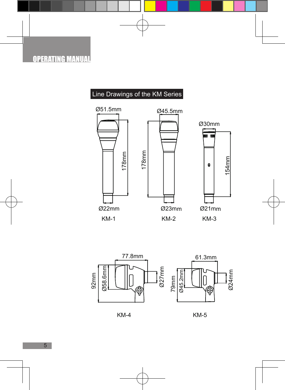 Operating manual | Wharfedale Pro KMD7 User Manual | Page 8 / 14