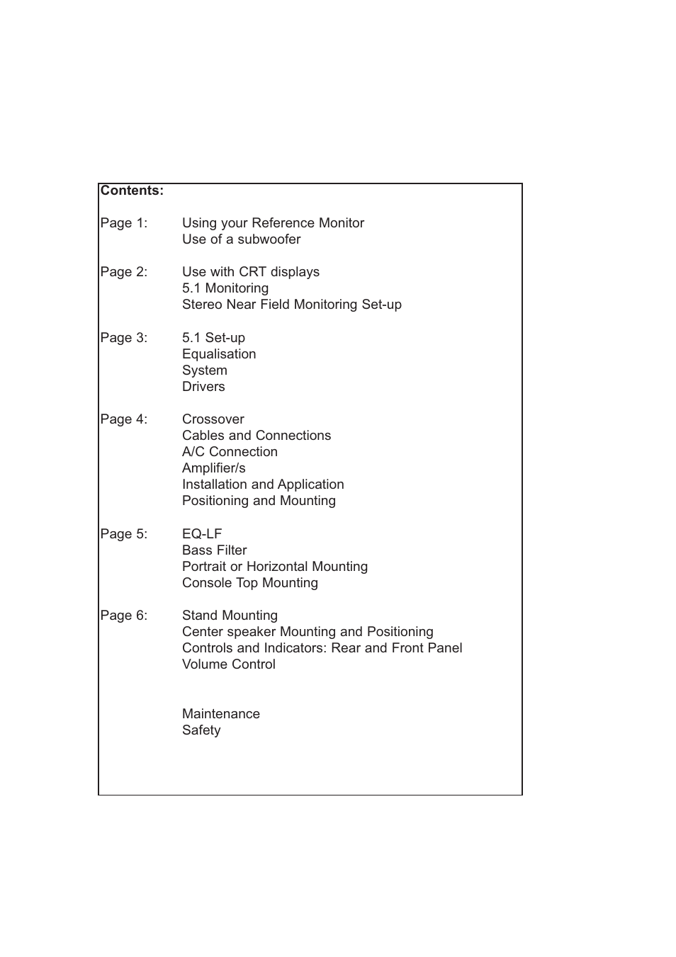 Wharfedale Pro Diamond 8.2 Active User Manual | Page 3 / 12