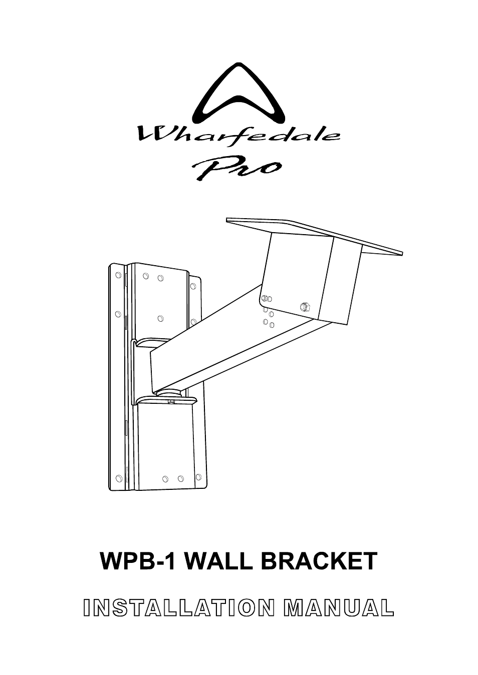 Wharfedale Pro WPB-1 User Manual | 6 pages