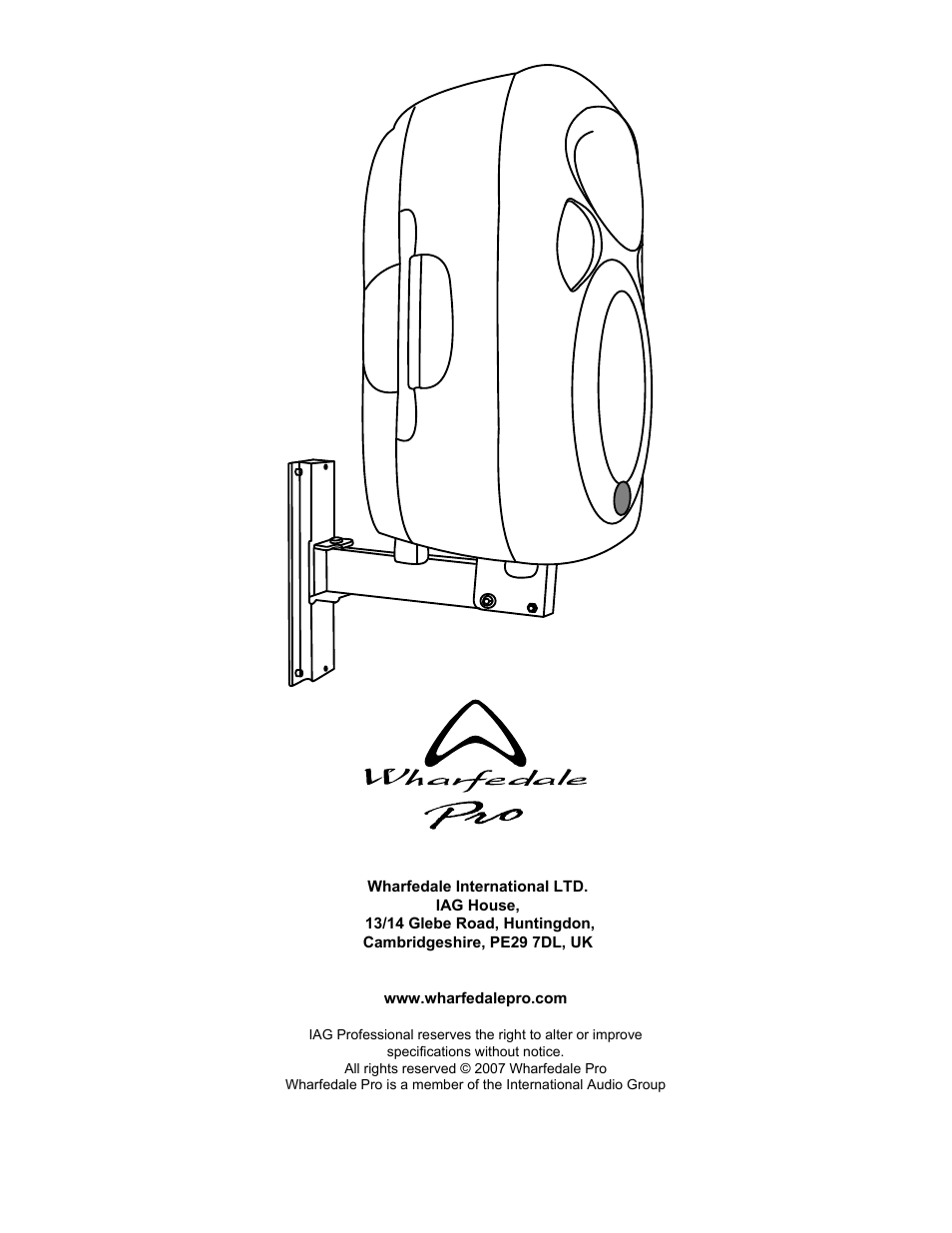 Wharfedale Pro WPB-1 User Manual | Page 6 / 6