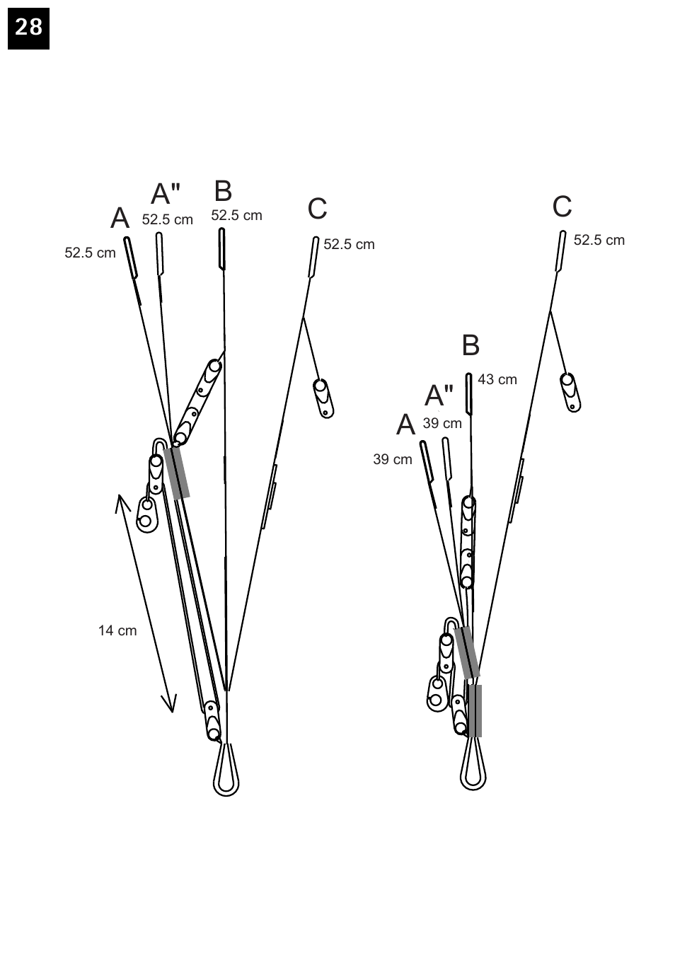 Aa" b c | Windtech bali User Manual | Page 28 / 32