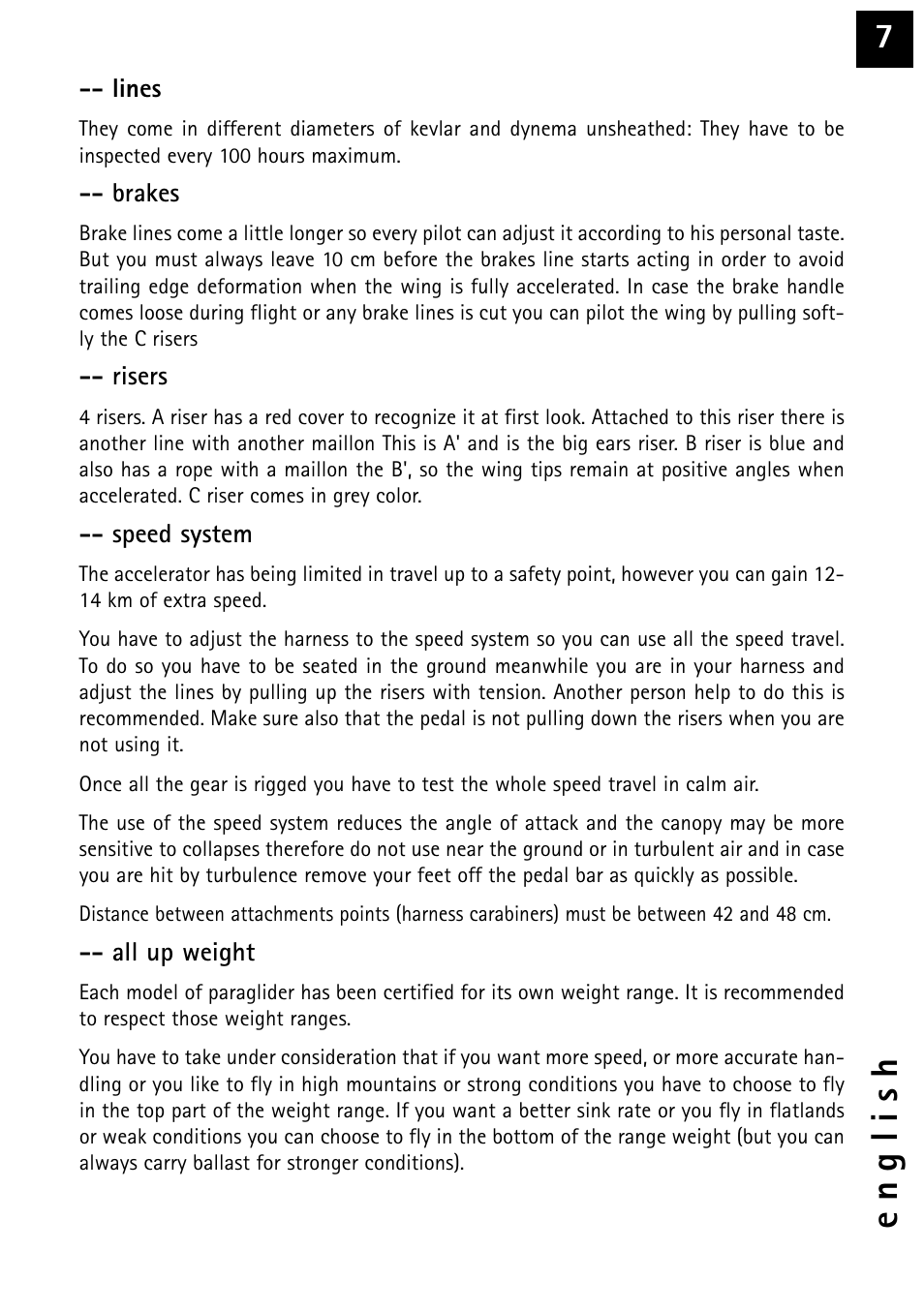 Windtech bali User Manual | Page 7 / 32