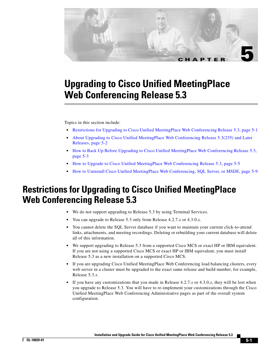 C h a p t e r, Chapter 5, “upgrading to | Cisco Conference Phone User Manual | Page 65 / 82