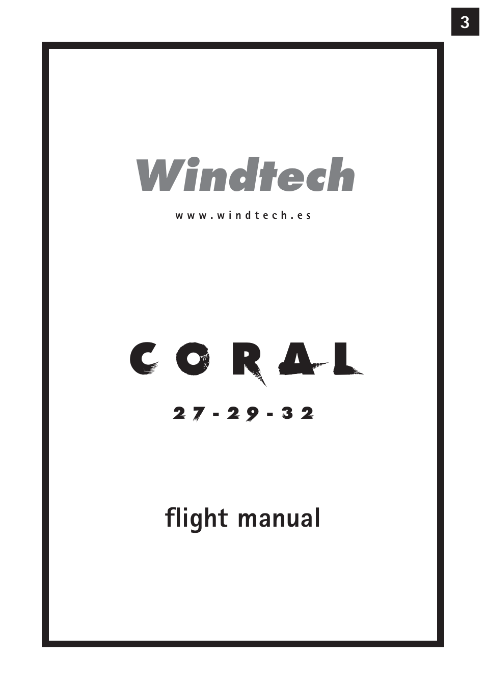 Windtech | Windtech coral User Manual | Page 3 / 24